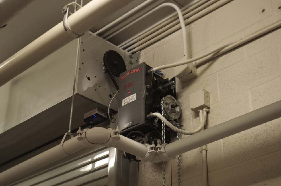 Openers for garage and commercial overhead doors in Alaska.